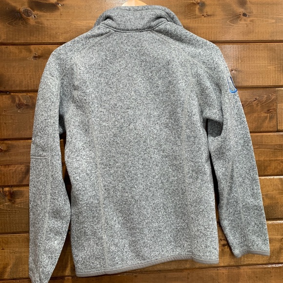 Patagonia Heathered Grey Better Sweater Fleece 1/4 Zip - Picture 4 of 6
